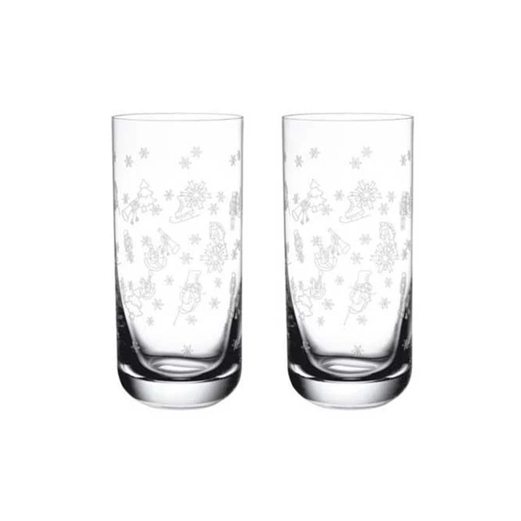 Toys Delight Stems Longdrink Tumbler in Clear, Set of 2