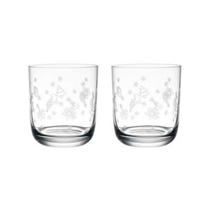 Toys Delight Stems Water Glass Set in Clear, Set of 2