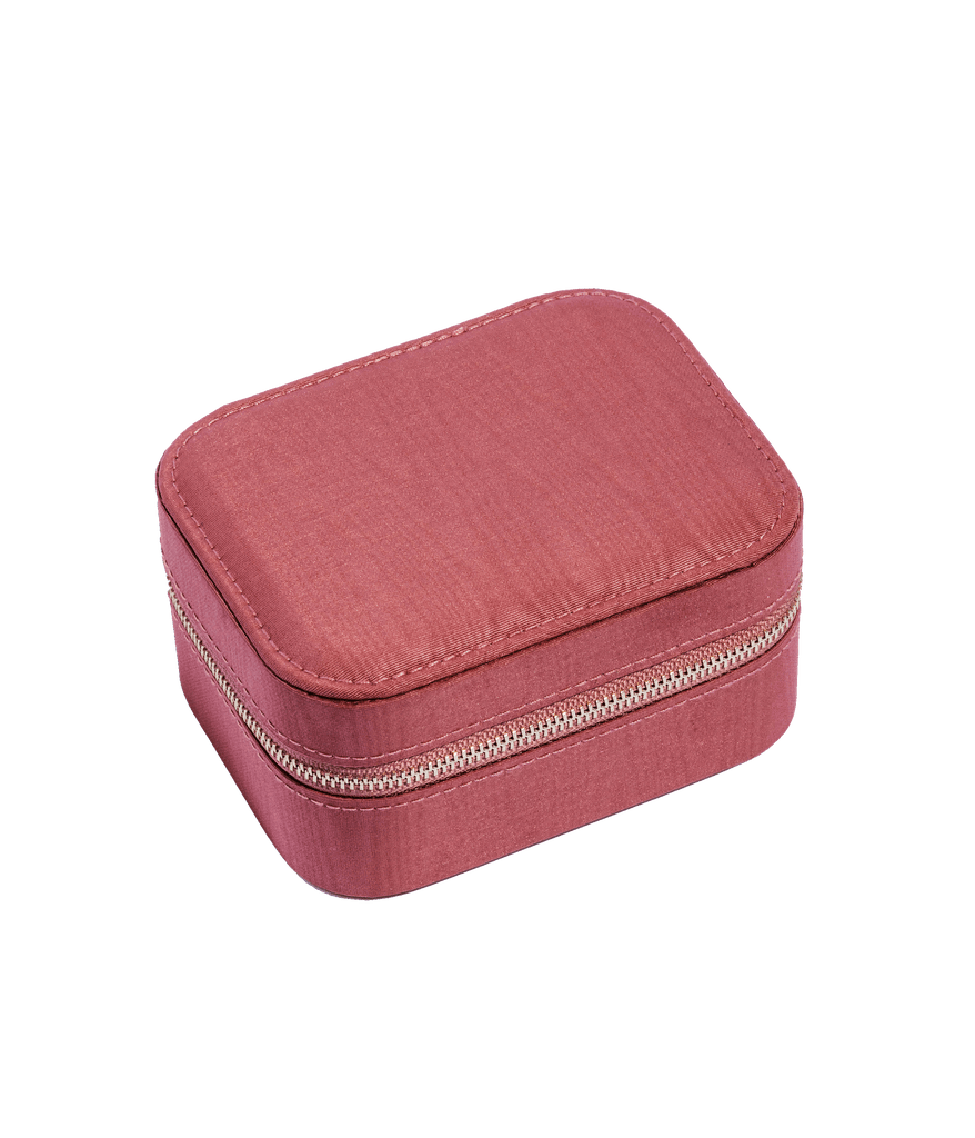 Jewelry Travel Case in Dusty Rose