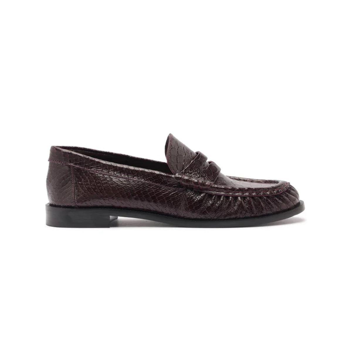 Tyche Flat in Dark Plum