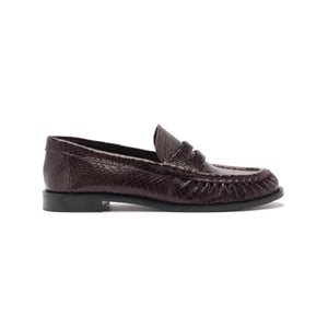 Tyche Flat in Dark Plum
