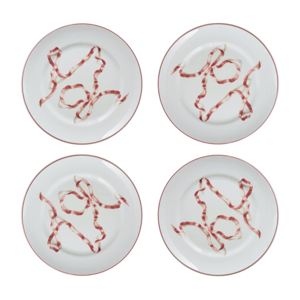 Ribbon Dinner Plates
