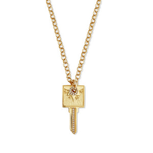 MAMA Compass Key Necklace