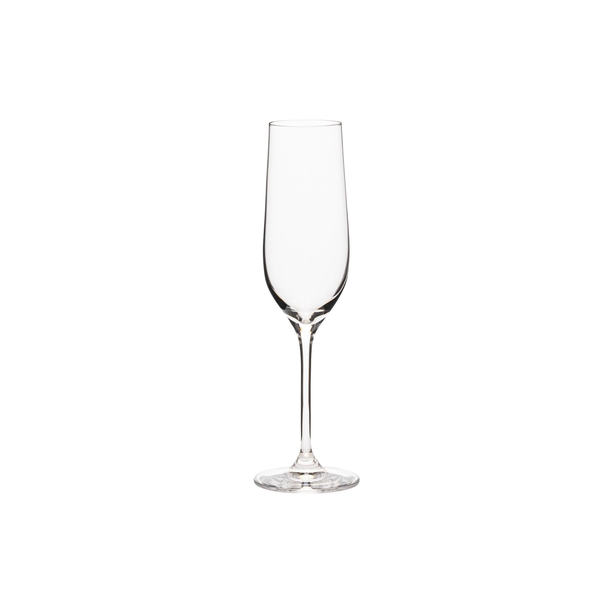 Alice Collection Flutes 9 fl oz in Clear, Set of 6