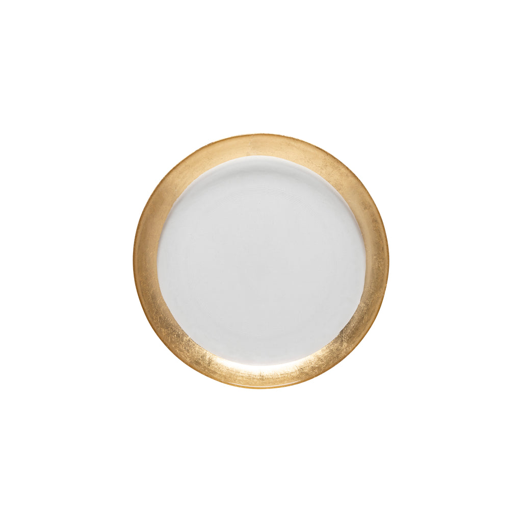 Camilla Collection Salad Plates in Gold, Set of 6