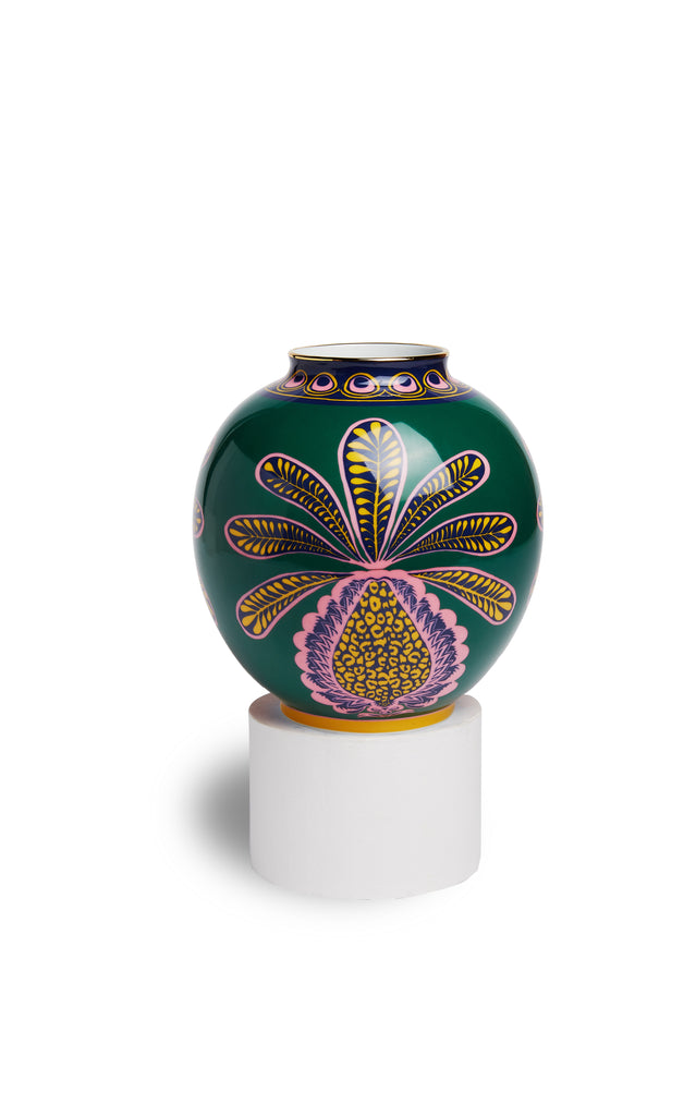 Bubble Vase in Big Pineapple Green