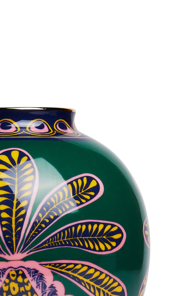 Bubble Vase in Big Pineapple Green