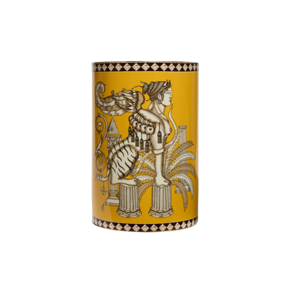 Pillar Vase in The Sphynx Saffron