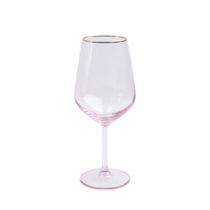 Rainbow Wine Glass