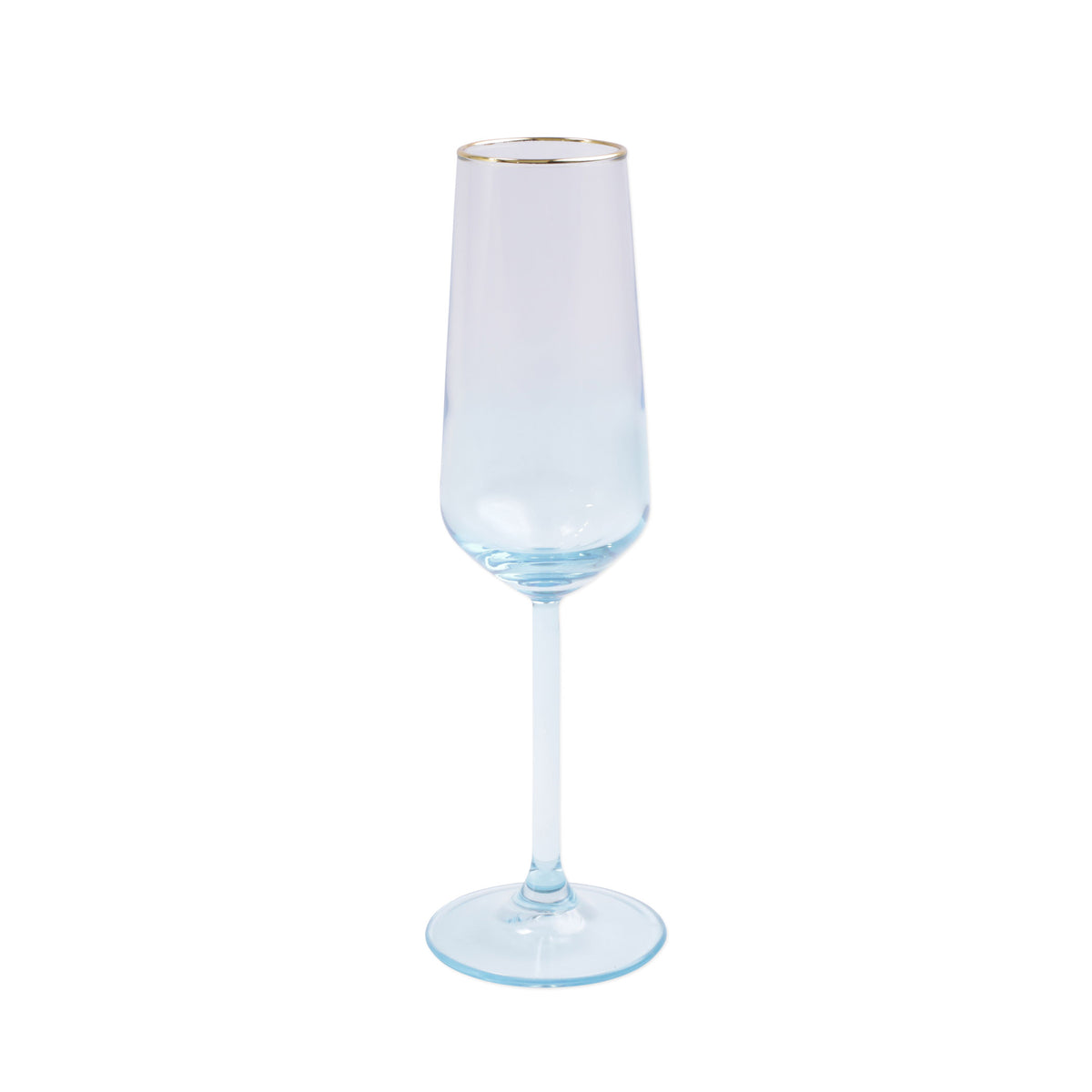 Rainbow Champagne Flute