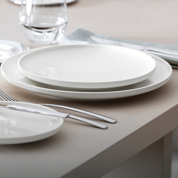 Afina Salad Plate in White