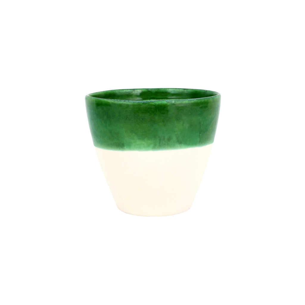 Viva Garden Reactive Medium Cachepot in Green