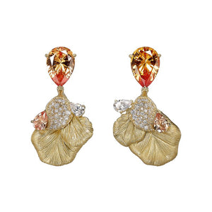 Golden Oceanis Earrings