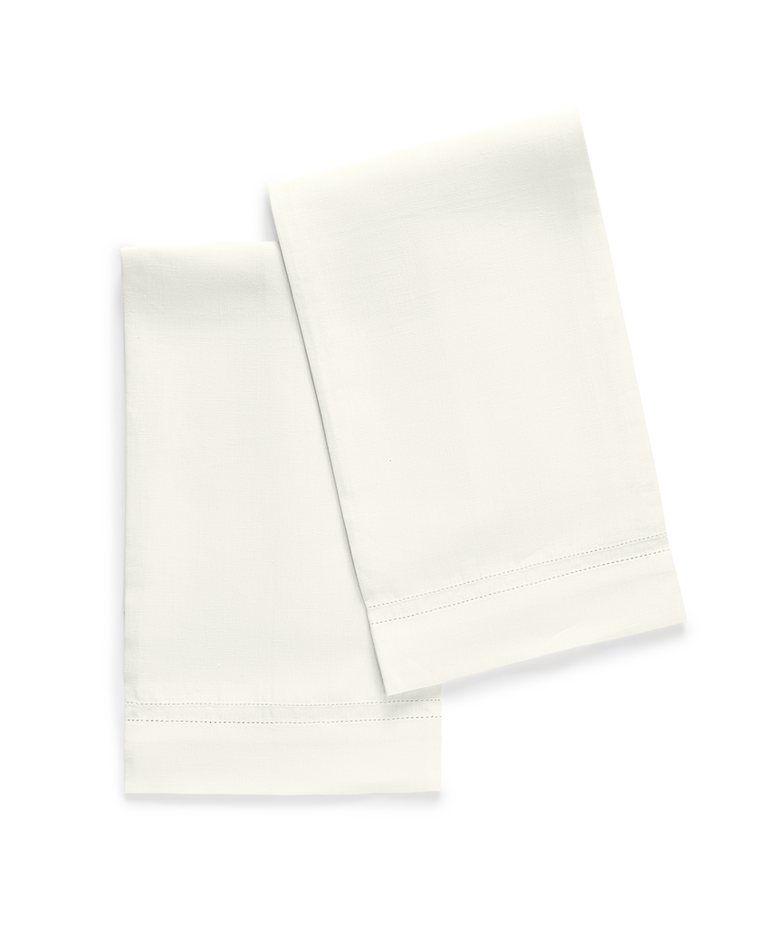 Valentina Hemstitch Guest Towels, Set of 2