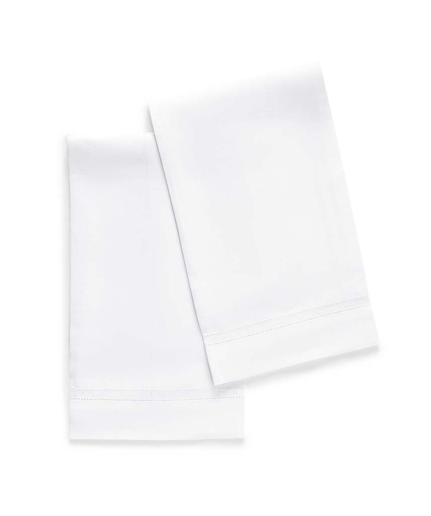 Valentina Hemstitch Guest Towels, Set of 2