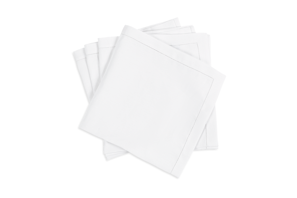 Valentina Hemstitch Napkins, Set of 4