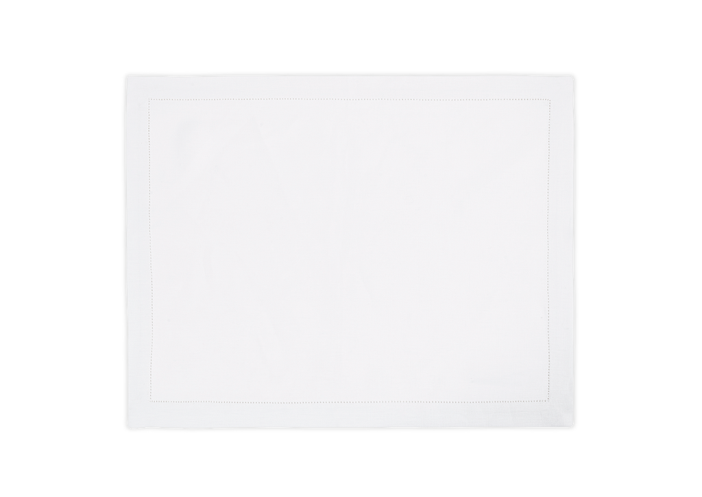 Valentina Hemstitch Placemats, Set of 4