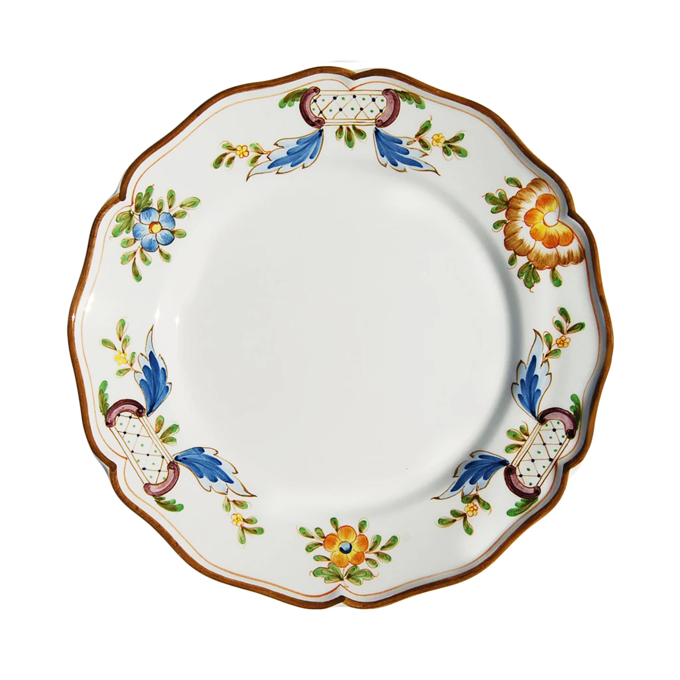 Vecchia Torino Dinner Plates in Multi, Set of 6