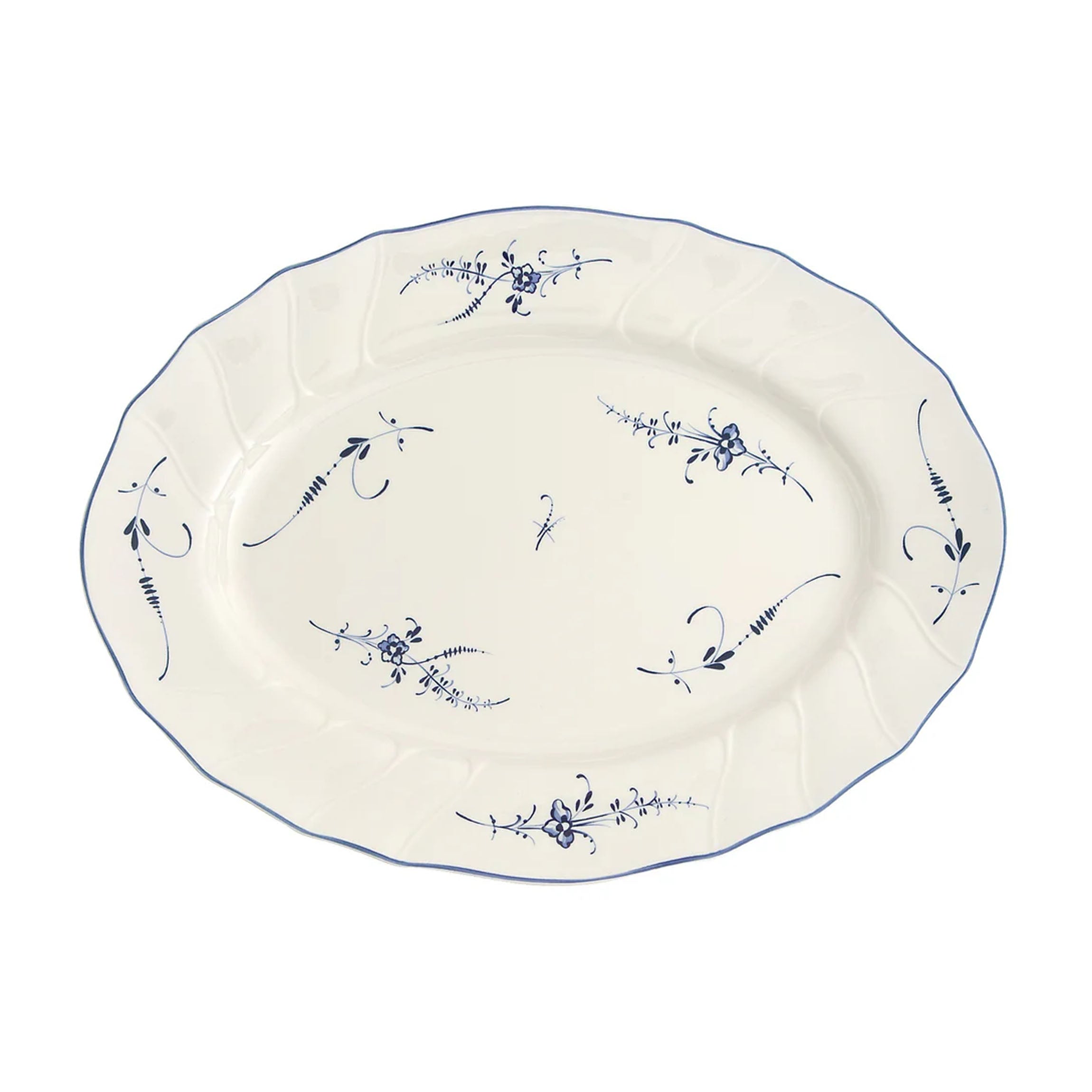 Vieux Luxembourg Oval Platter in Multi