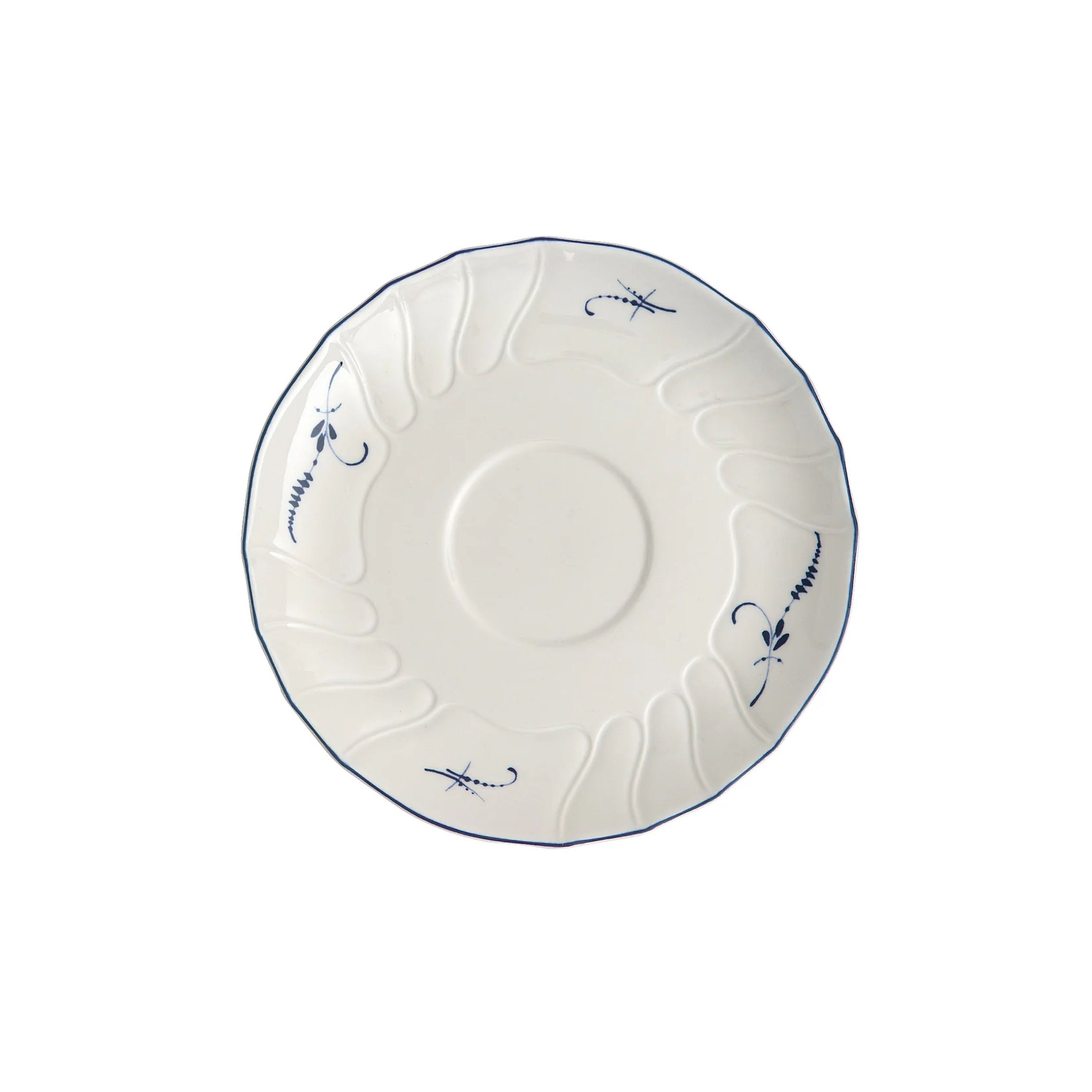 Vieux Luxembourg Tea Saucer in Multi