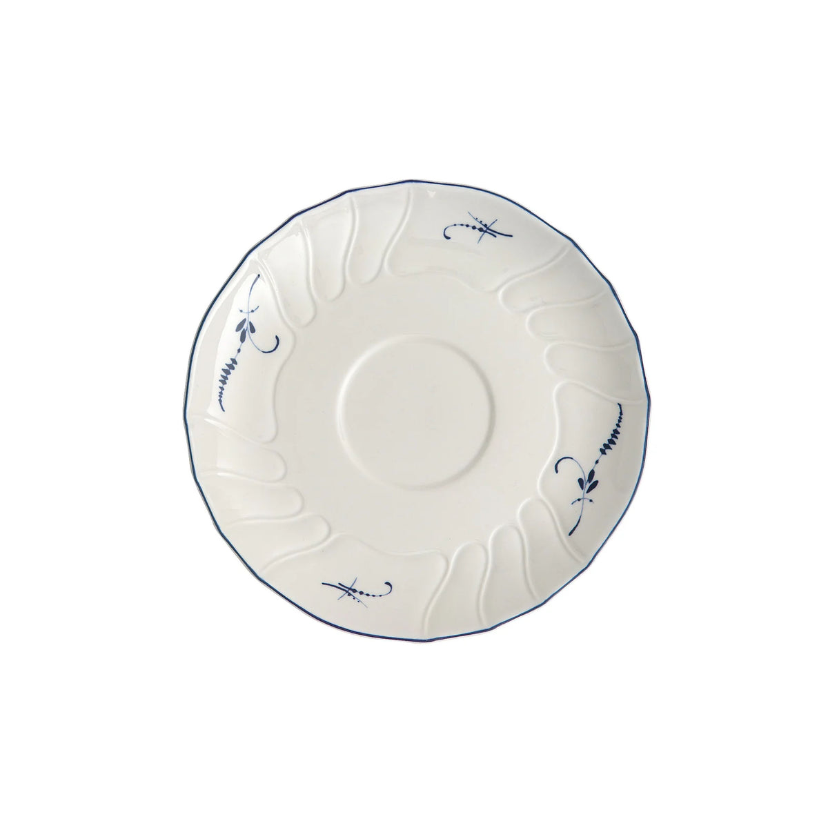 Vieux Luxembourg Tea Saucer in Multi