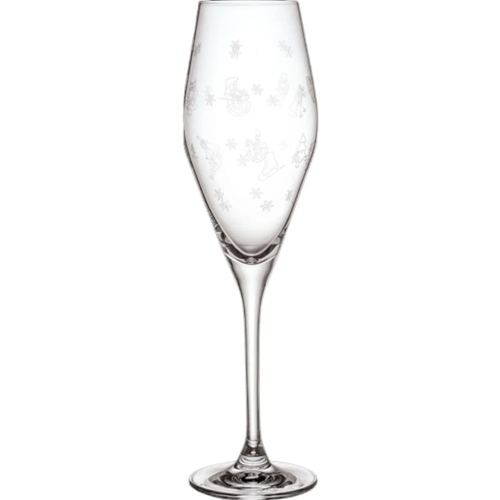 Toys Delight Stems Champagne Flute Set in Clear, Set of 2