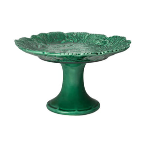 Vine Leaf Cake Stand in Green