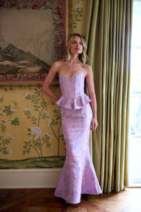 The Waverly Set in Orchid Baroque Floral