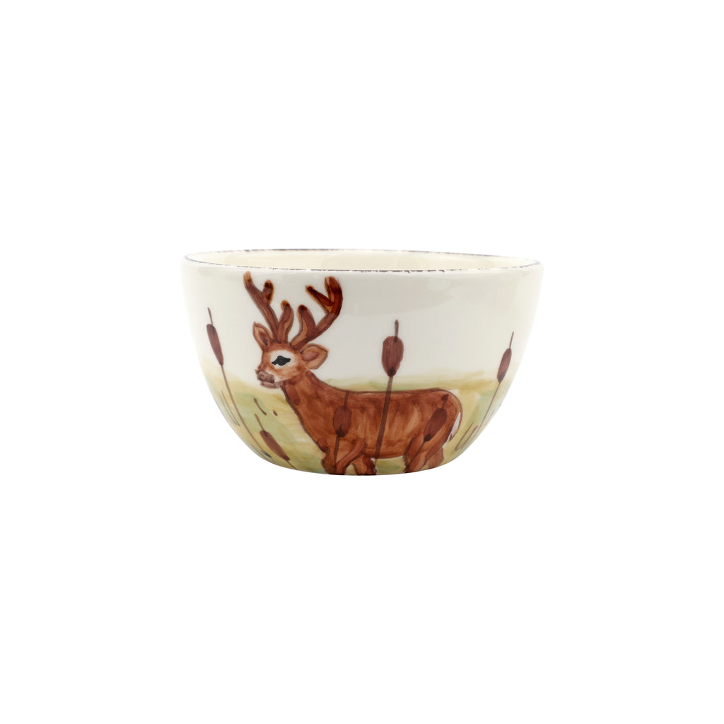 Wildlife Deer Cereal Bowl in Multi