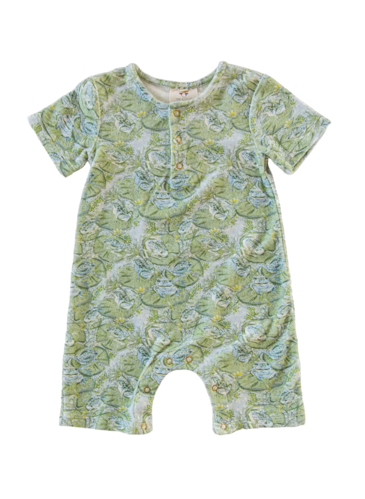 Walker Terry Romper in Hoppy Place