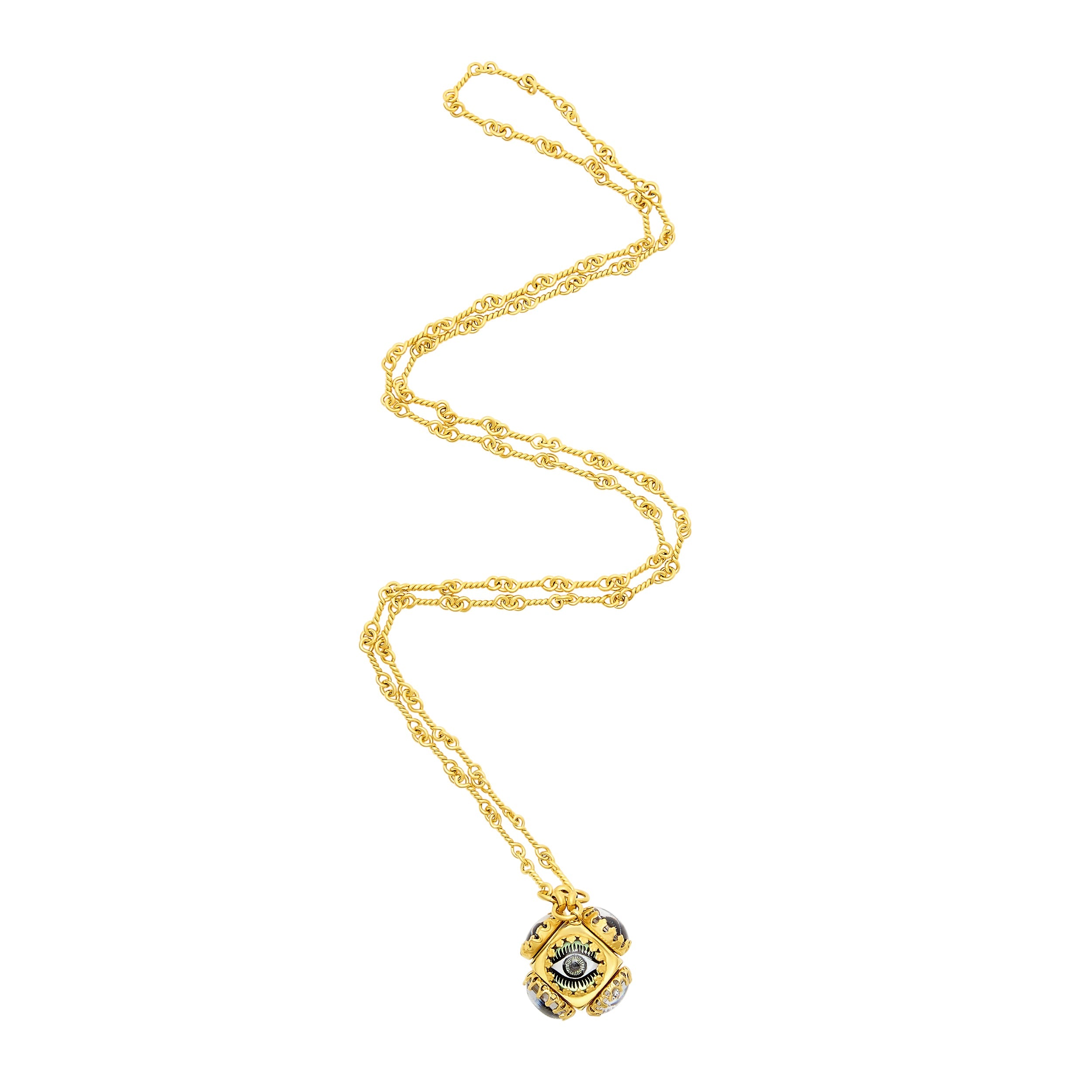 Watchful Eye Bauble Necklace