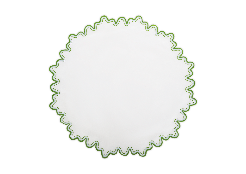 Wave Circle Placemats, Set of 4