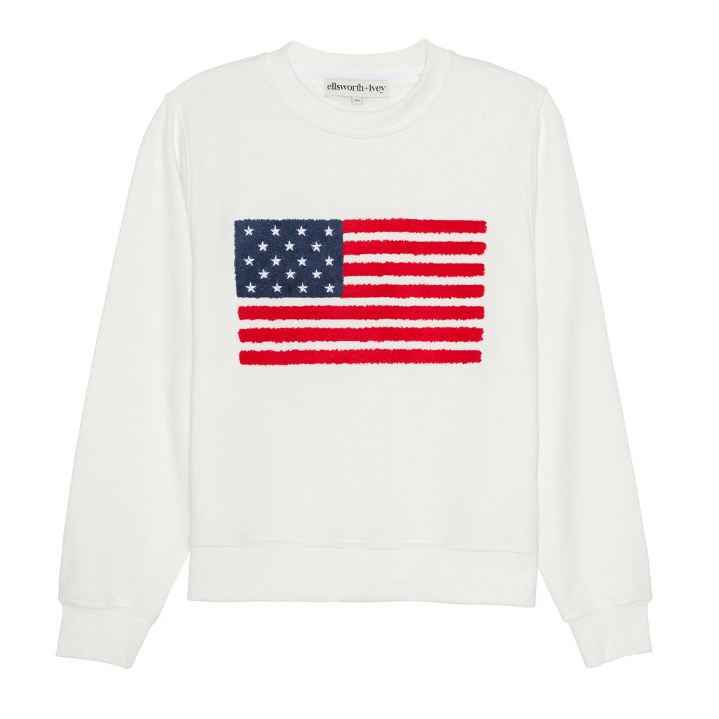 American Flag Sweatshirt