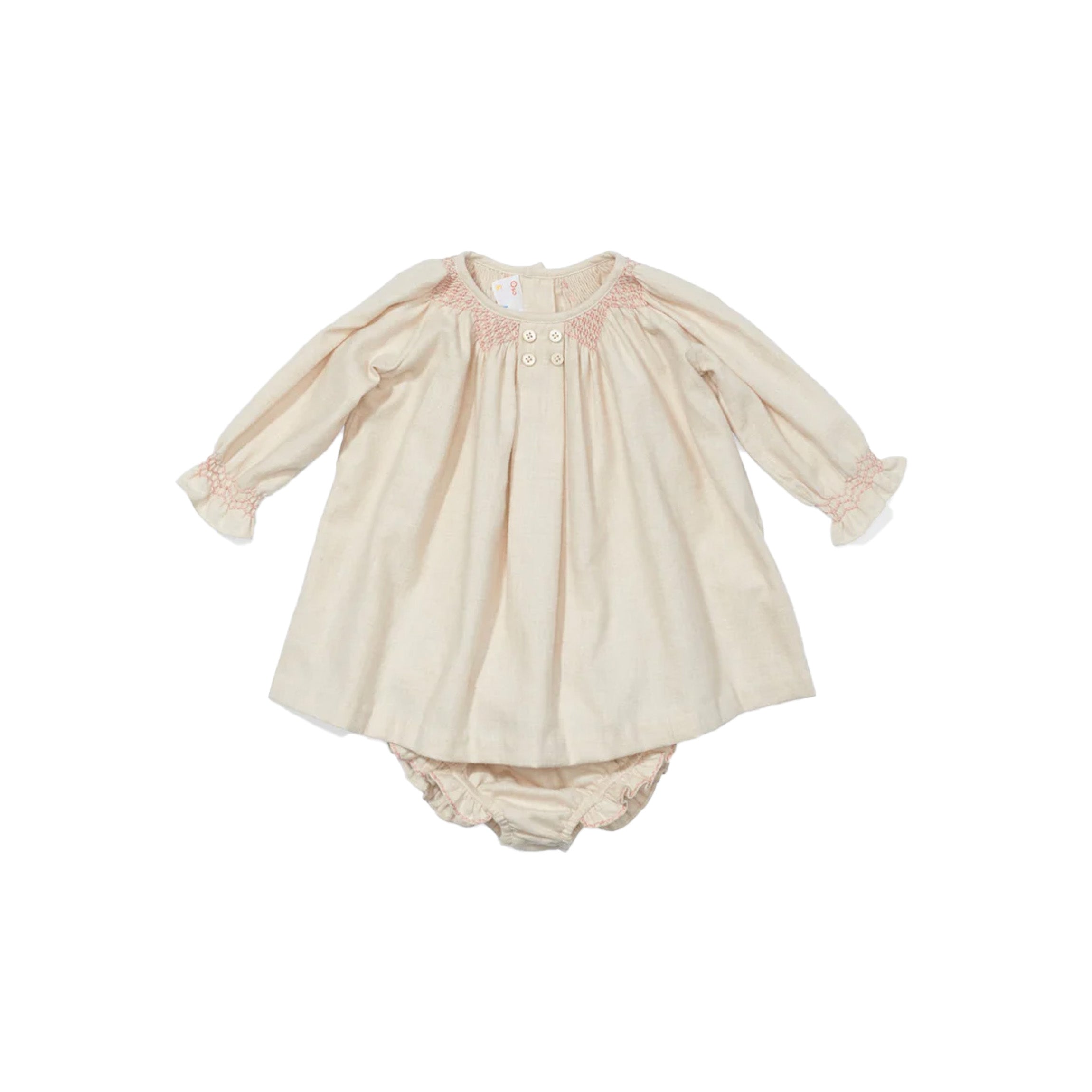 Willa Baby Dress in Rose