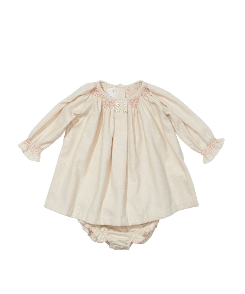Willa Baby Dress in Rose