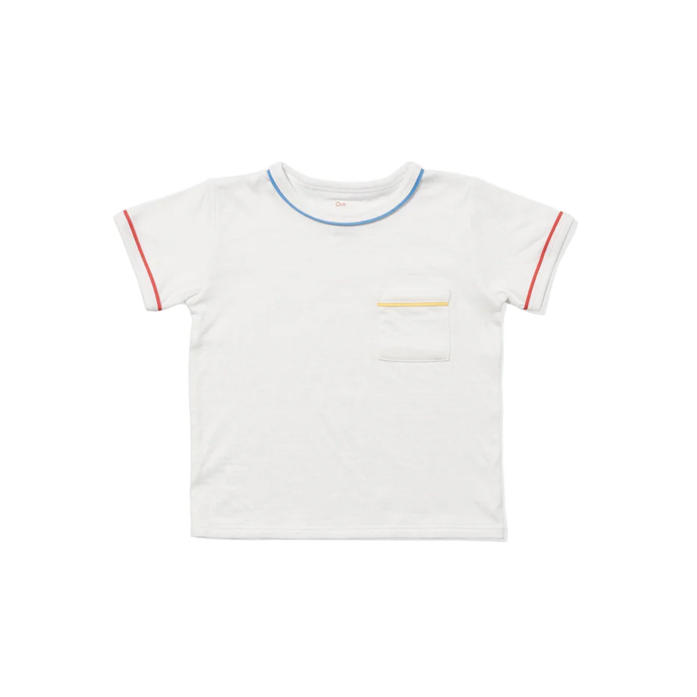 Willie T-Shirt in Tri Piping