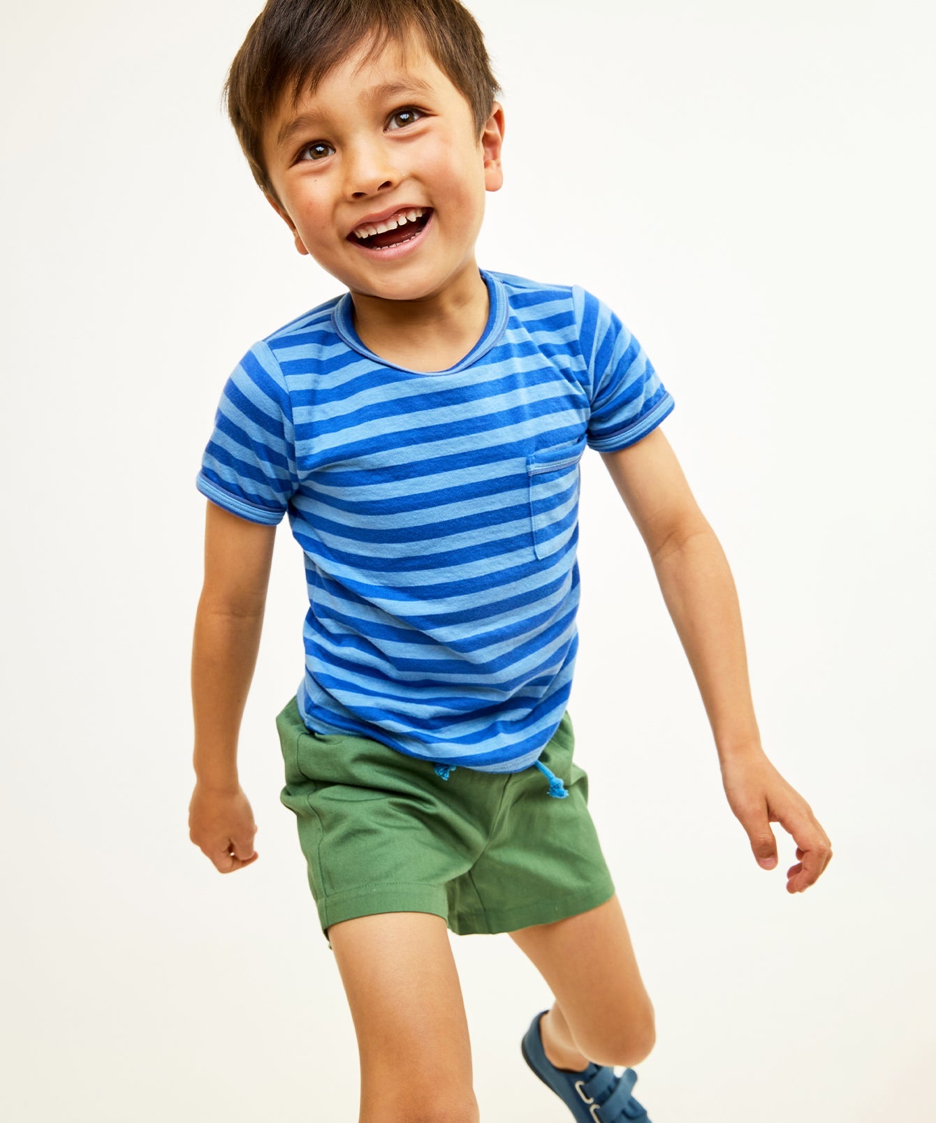 Willie T-Shirt in Indigo Stripe