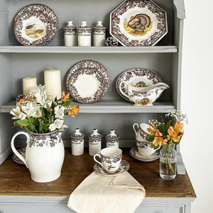 Woodland Turkey Sauce Boat with Stand