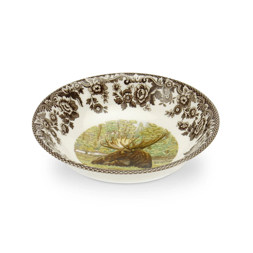 Woodland Cereal Bowl with Magestic Moose