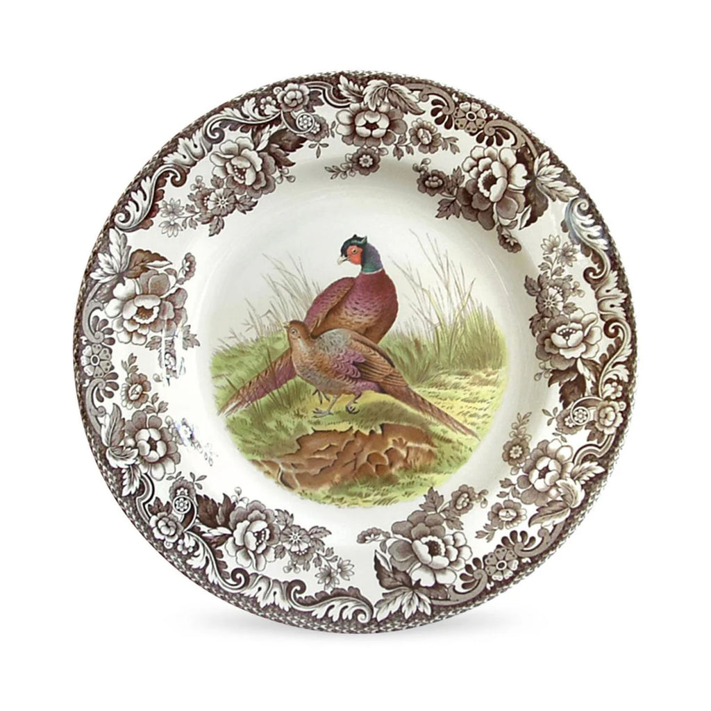 Woodland Dinner Plate with Pheasant