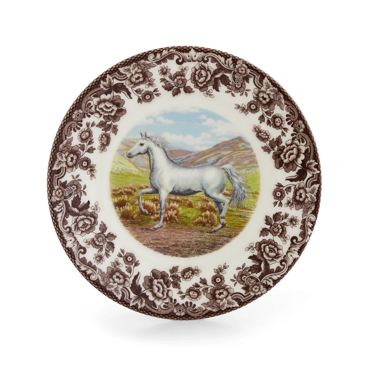 Woodland Salad Plate with Arabian