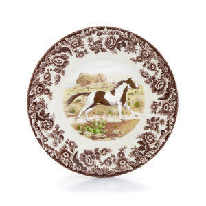 Woodland Salad Plate with Paint