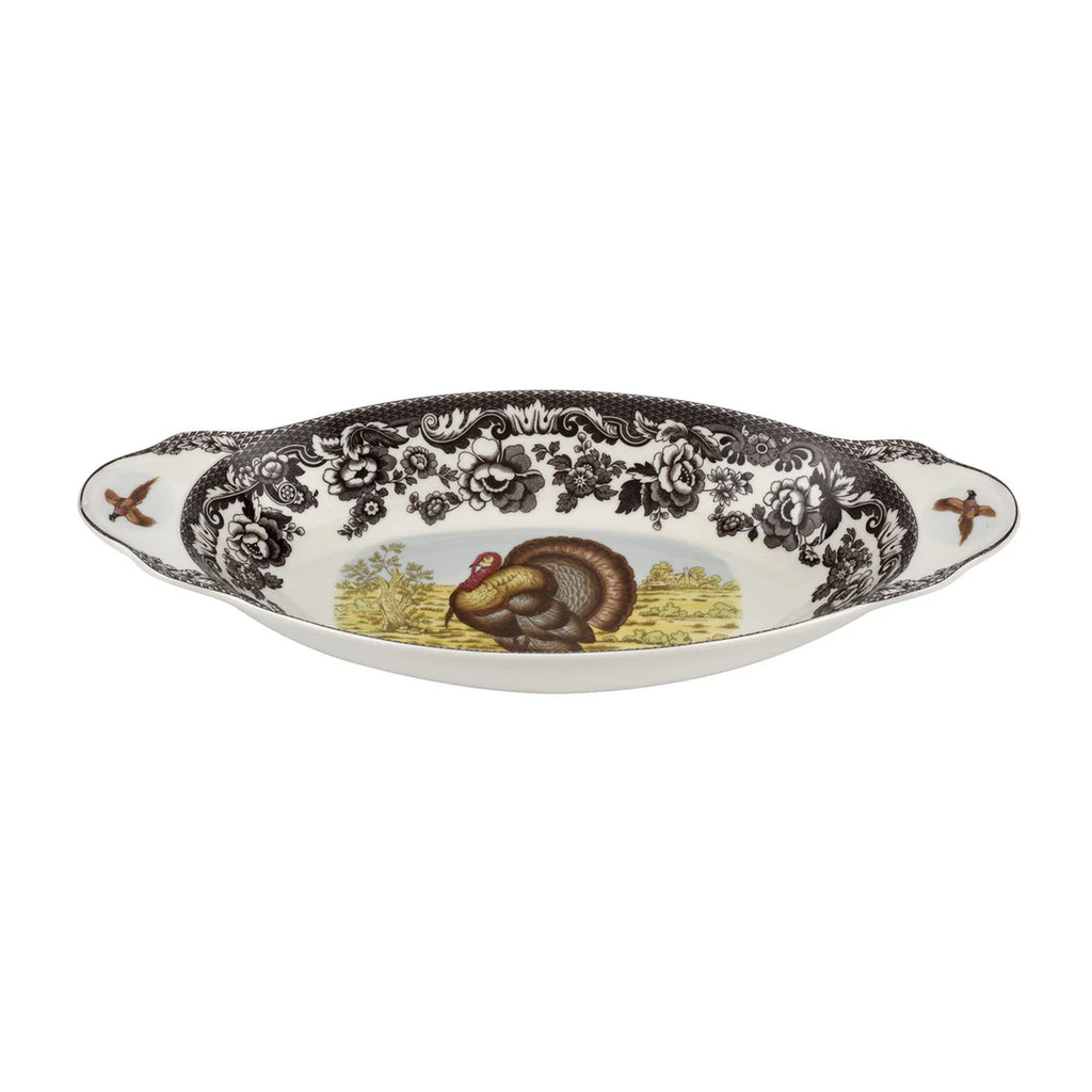 Woodland Turkey Bread Tray
