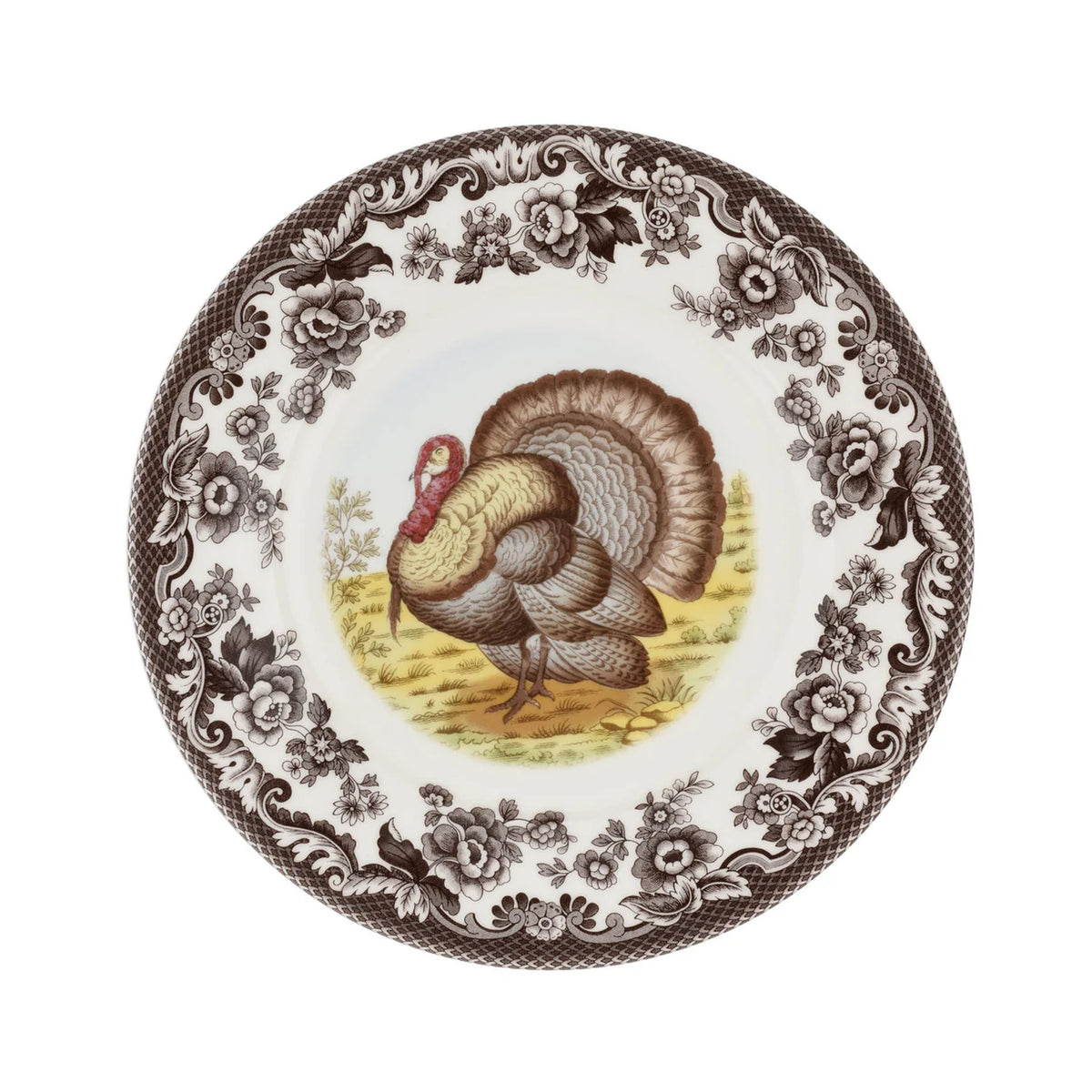 Woodland Turkey Luncheon Plate