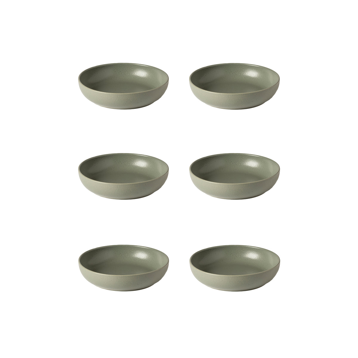 Pacifica Collection Pasta Bowls in Artichoke, Set of 6