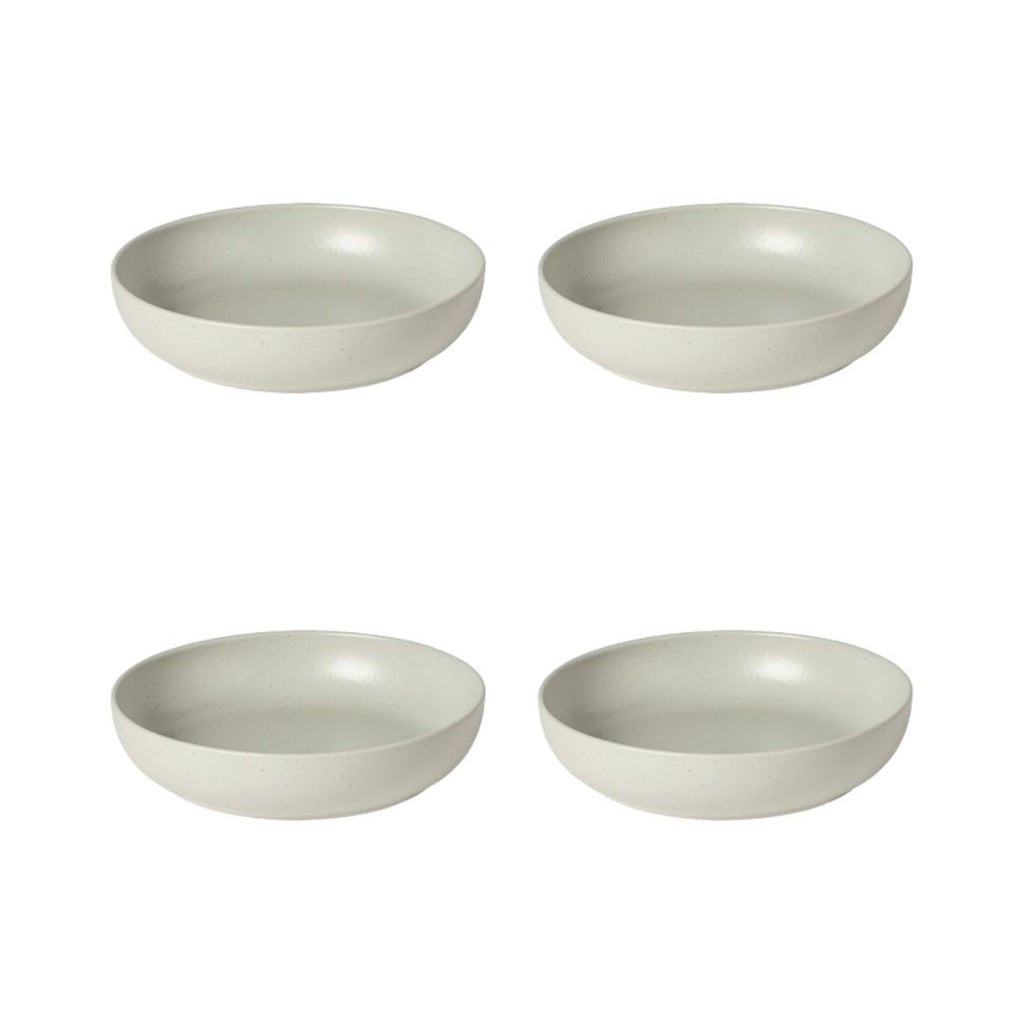 Pacifica Collection Pasta Bowls in Oyster Grey, Set of 6