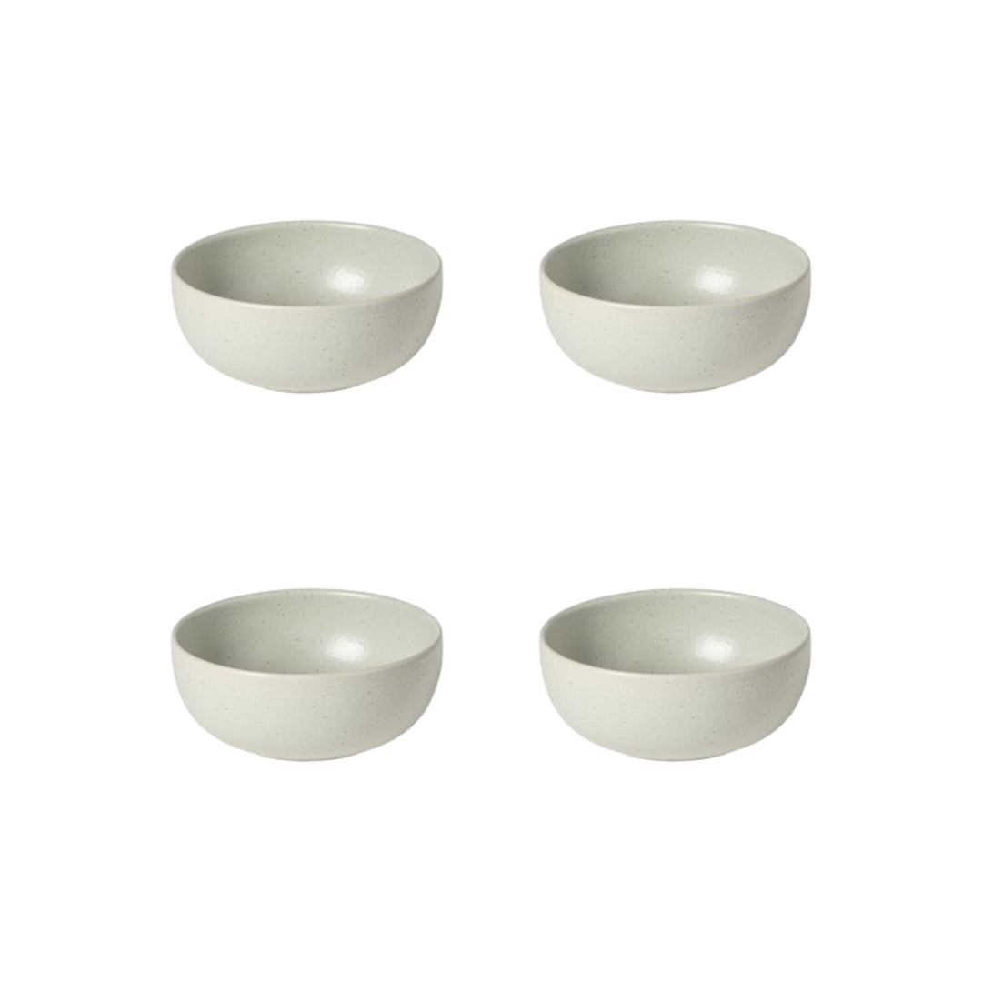 Pacifica Collection Cereal Bowls in Oyster Grey, Set of 6