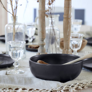 Pacifica Collection Serving Bowl 10" in Seed Grey
