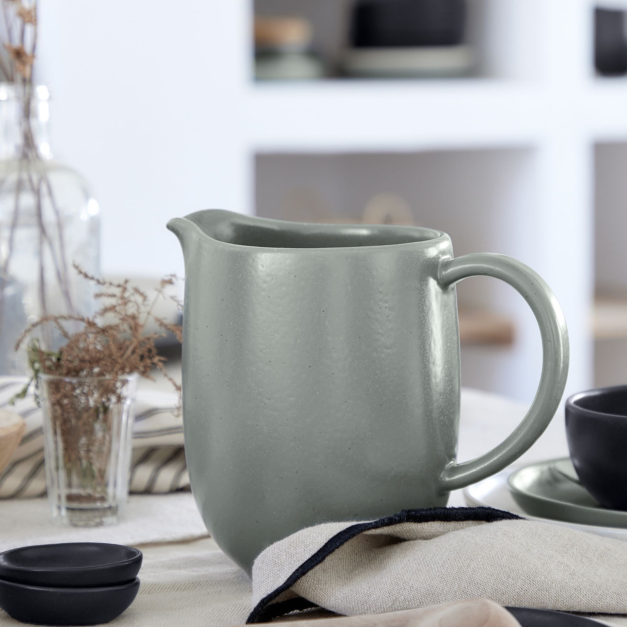 Pacifica Collection Pitcher 55 oz. in Artichoke