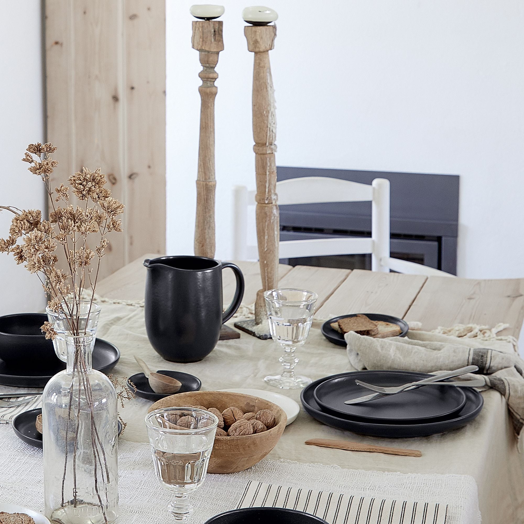 Pacifica Collection Pitcher 55 oz. in Seed Grey